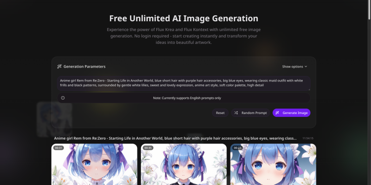 免费 AI 生图平台推荐:无需注册、无需付费的在线图像生成工具
